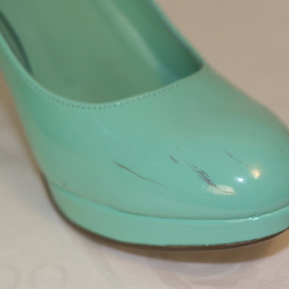 Mint Green Shoes - Picture 4 of 6